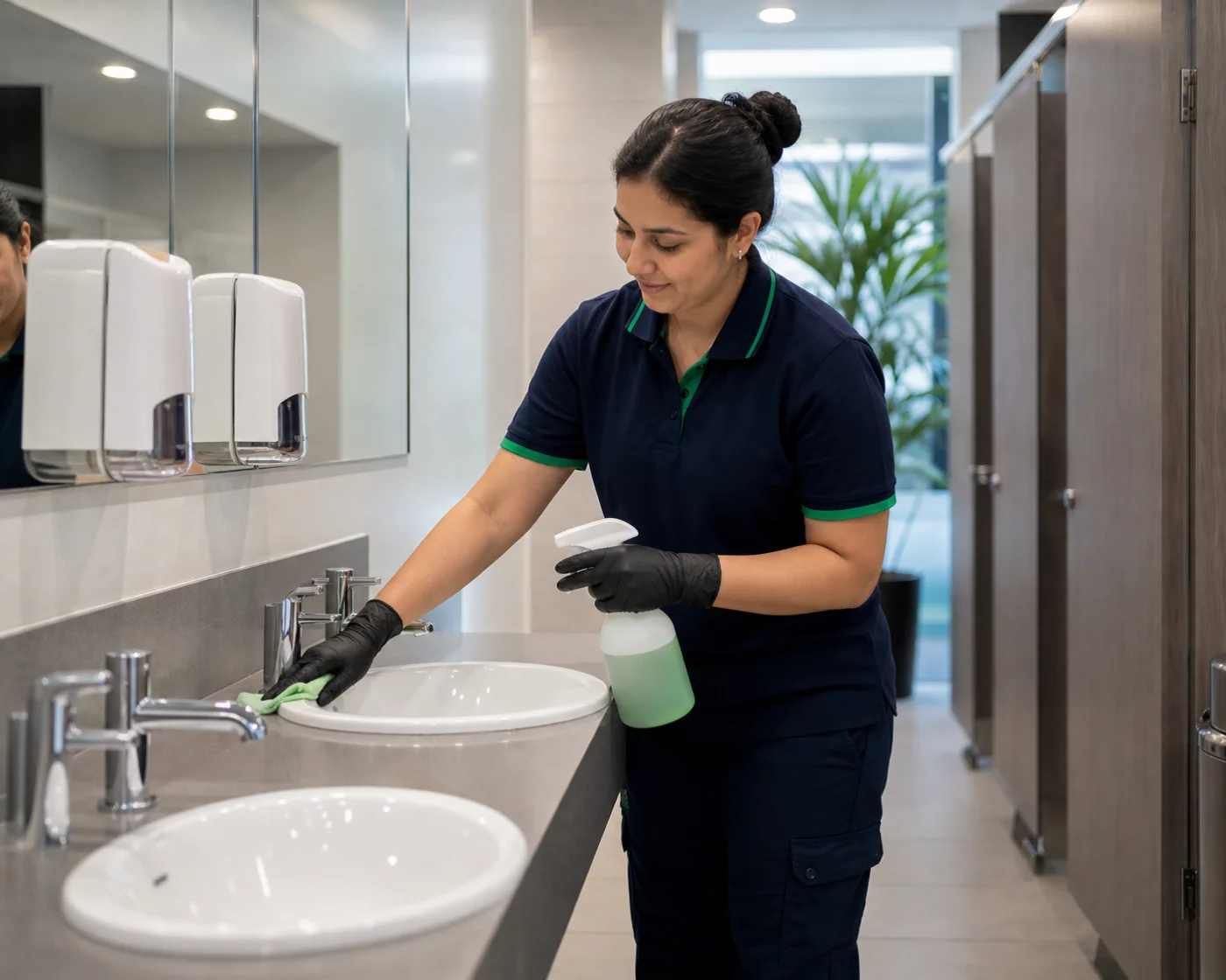 Childcare bathroom and nappy change area disinfection — ANZ Sydney