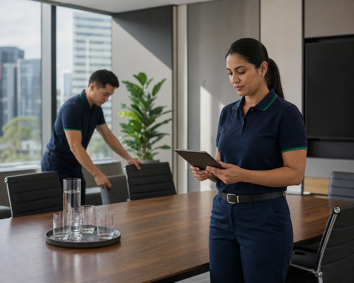 ANZ commercial cleaning supervisor quality inspection
